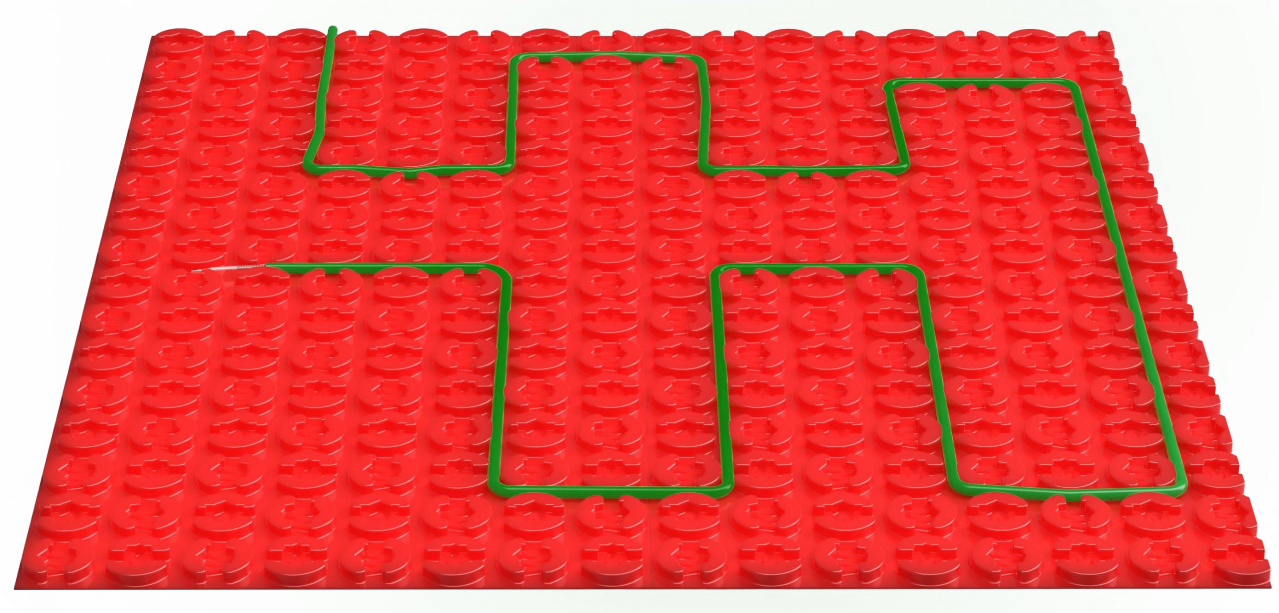 2. DCM MAT GREEN CABLE FRONT FACE DCM PRO